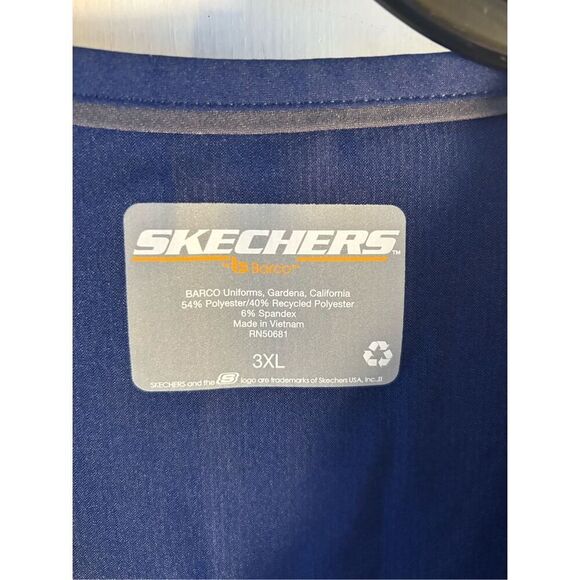 Skechers scrub Barco 3x top navy - Picture 4 of 7